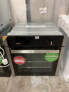 CDA BUILT-IN ELECTRIC SINGLE OVEN MODEL NO: SK110SS