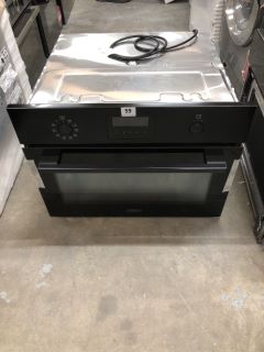 ZANUSSI SERIES 60 COMPACT OVEN WITH MICROWAVE AND GRILL MODEL NO: ZVENM6K3