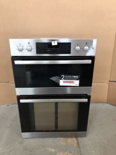 AEG BUILT-IN ELECTRIC DOUBLE OVEN MODEL NO: DEB331010M