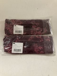 2 X POPPY MESH MINI SKIRTS IN MULBERRY - SIZE S - TOTAL RRP Â£120