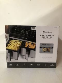 SUR LA TABLE DUAL BASKET 7.57L AIR FRYER