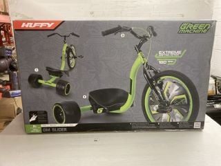 HUFFY GREEN MACHINE CHILDRENS TRICYCLE