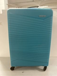 AMERICAN TOURISTER WHEELED SUITCASE IN TEAL