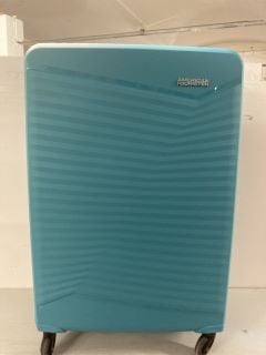 AMERICAN TOURISTER WHEELED SUITCASE IN TEAL