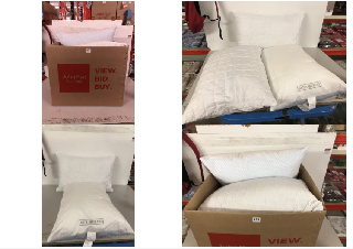 LARGE BOX OF SOFT PILLOWS