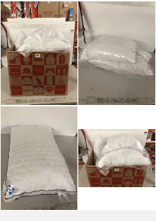 LARGE BOX OF SOFT PILLOWS