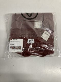 PAIR OF OSAKA CORD TROUSERS IN WINE - SIZE 26 - RRP £118