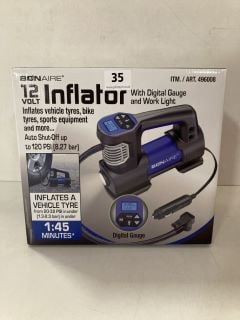 BONAIRE 12V TYRE INFLATOR