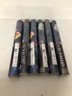 BOX OF PINDORAMA NAVY WALLPAPER ROLLS