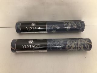 BOX OF LAZZARO BLUE WALLPAPER ROLLS