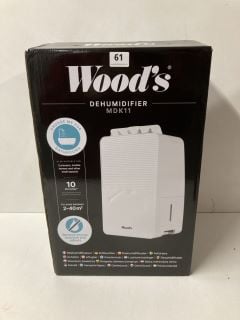 WOODS 10L DEHUMIDIFIER - MODEL MDK11