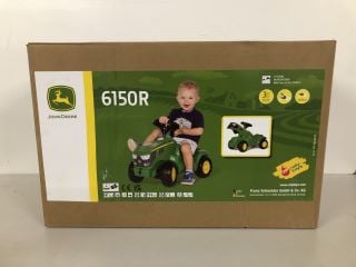 JOHN DEERE CHILDRENS RIDE ON TRACTOR - MODEL 6150R