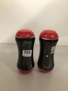 2 X JIUAI ADULT SEX TOY MASTRUBATOR CUPS (18+ ID REQUIRED)