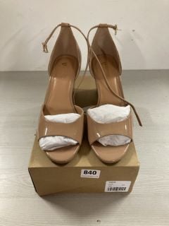 NUDE SANDALS VQH46 IN UK SIZE 8