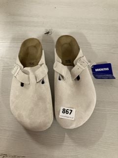 BIRKENSTOCK BOSTON BS SANDAL IN WHITE UK SIZE 7