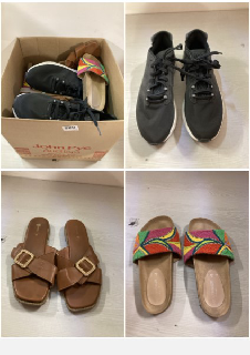 BOX OF PREMIUM FOOTWEAR IN VARIOUS SIZES & DESIGNS