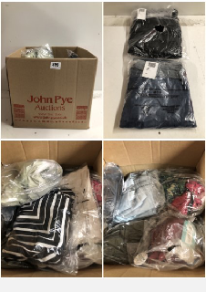 BOX OF PREMIUM CLOTHING IN VARIOUS SIZES & STYLES