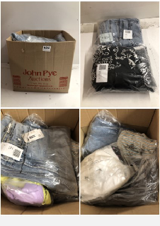 BOX OF PREMIUM CLOTHING IN VARIOUS SIZES & STYLES