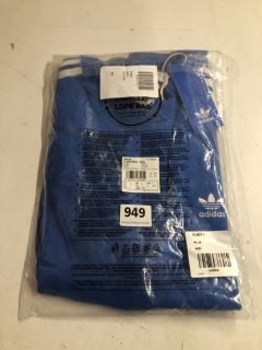 ADIDAS 3 STRIPE TEE IN BLUE SIZE L