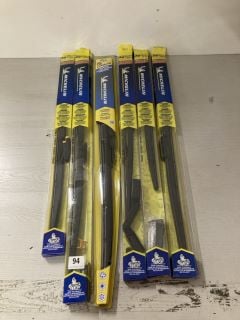 6 X MICHELIN CAR WINDOW WIPER BLADES