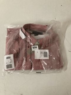 TOMMY HILFIGER PINK POLO SHIRT SIZE XL