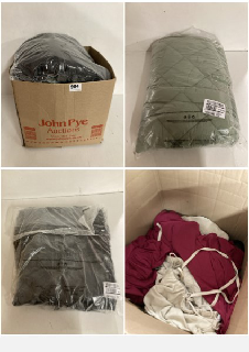 BOX OF CLOTHING IN VARIOUS SIZES AND DESIGNS