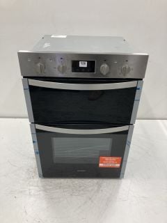 INDESIT DOUBLE ELECTRIC OVEN MODEL IDD6340IX RRP £464