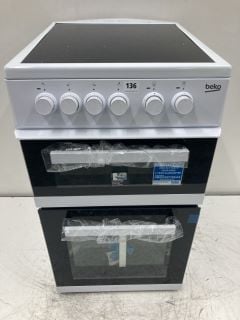 BEKO ELECTRIC COOKER MODEL KDC5422AW RRP £369