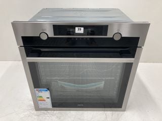 AEG SINGLE ELECTRIC OVEN MODEL BCE556060M RRP £549