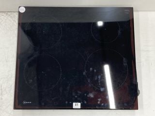 NEFF CERAMIC INDUCTION HOB MODEL T36FBE1L0G RRP £438