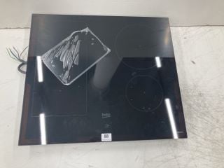 BEKO CERAMIC INDUCTION HOB MODEL HII64820UFT RRP £399