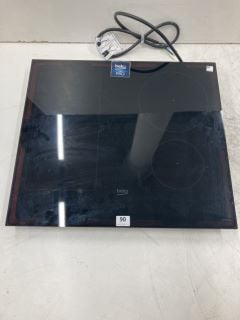 BEKO CERAMIC INDUCTION HOB MODEL HII64820UFT RRP £399