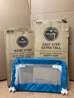 3 X CHILD SAFETY ITEMS INC EASY STEP EXTRA TALL STAIR GATE