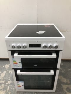 BEKO XTC653W 60 CM ELECTRIC CERAMIC COOKER - WHITE RRP: £449