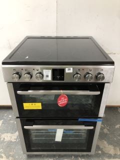 KENWOOD KDC66SS22 60 CM ELECTRIC CERAMIC COOKER - SILVER RRP: £439