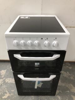 LOGIK LFTC50W23 50 CM ELECTRIC CERAMIC COOKER - WHITE RRP: £319