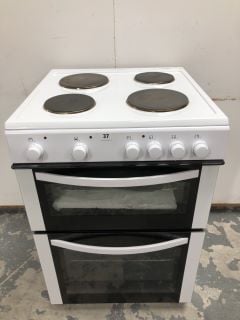 ESSENTIALS CFTE60W22 60 CM ELECTRIC SOLID PLATE COOKER - WHITE RRP: £299