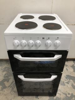 ESSENTIALS CFTE50W23 50 CM ELECTRIC SOLID PLATE COOKER - WHITE RRP: £269