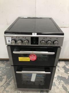 KENWOOD KDC506S19 50 CM ELECTRIC CERAMIC COOKER - SILVER RRP: £399