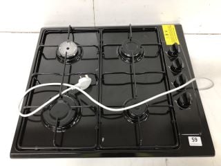 ESSENTIALS COP21 58 CM GAS HOB - BLACK