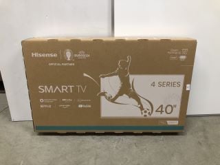 HISENSE SMART 40" TV MODEL: 40A4NTUK