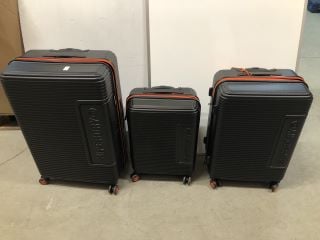 2 X SUPERDRY SUITCASES