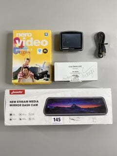 NERO VIDEO PREMIUM 3 (SEALED)+SAMSUNG GALAXY WATCH 3 SMARTWATCH IN MYSTIC BRONZE: MODEL NO SM-R850X (WITH BOX NO CHARGE UNIT) (DEMO UNIT TO BE SOLD AS SALVAGE/SPARES)  [JPTN41571]+TOMTOM ONE SAT NAV