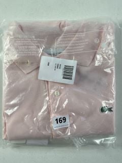 LACOSTE CLASSIC FIT PINK POLO SHIRT SIZE XL