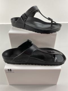 BIRKENSTOCK BIZEH EVA IN BLACK UK SIZE 5.5