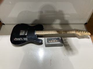 ELCTRIC GUITAR WITH MARSHALL JACK RACK