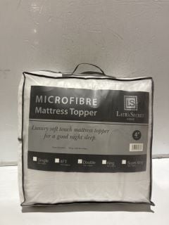 1 X MIRCOFIBRE MATTERESS TOPPER