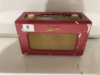 ROBERTS REVIVAL DIGITAL RADIO RED