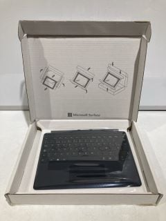 4 X MICROSOFT SURFACE KEYBOARDS, TO INCLUDE MODEL: QTN-00012