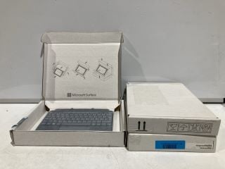 4 X MICROSOFT SURFACE KEYBOARDS, TO INCLUDE MODEL: KCW-00084